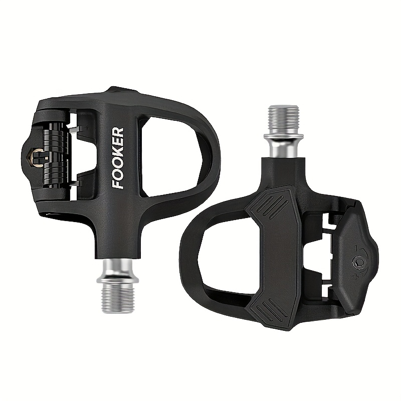road bike pedals lightweight road cycling pedals cleats set Temu