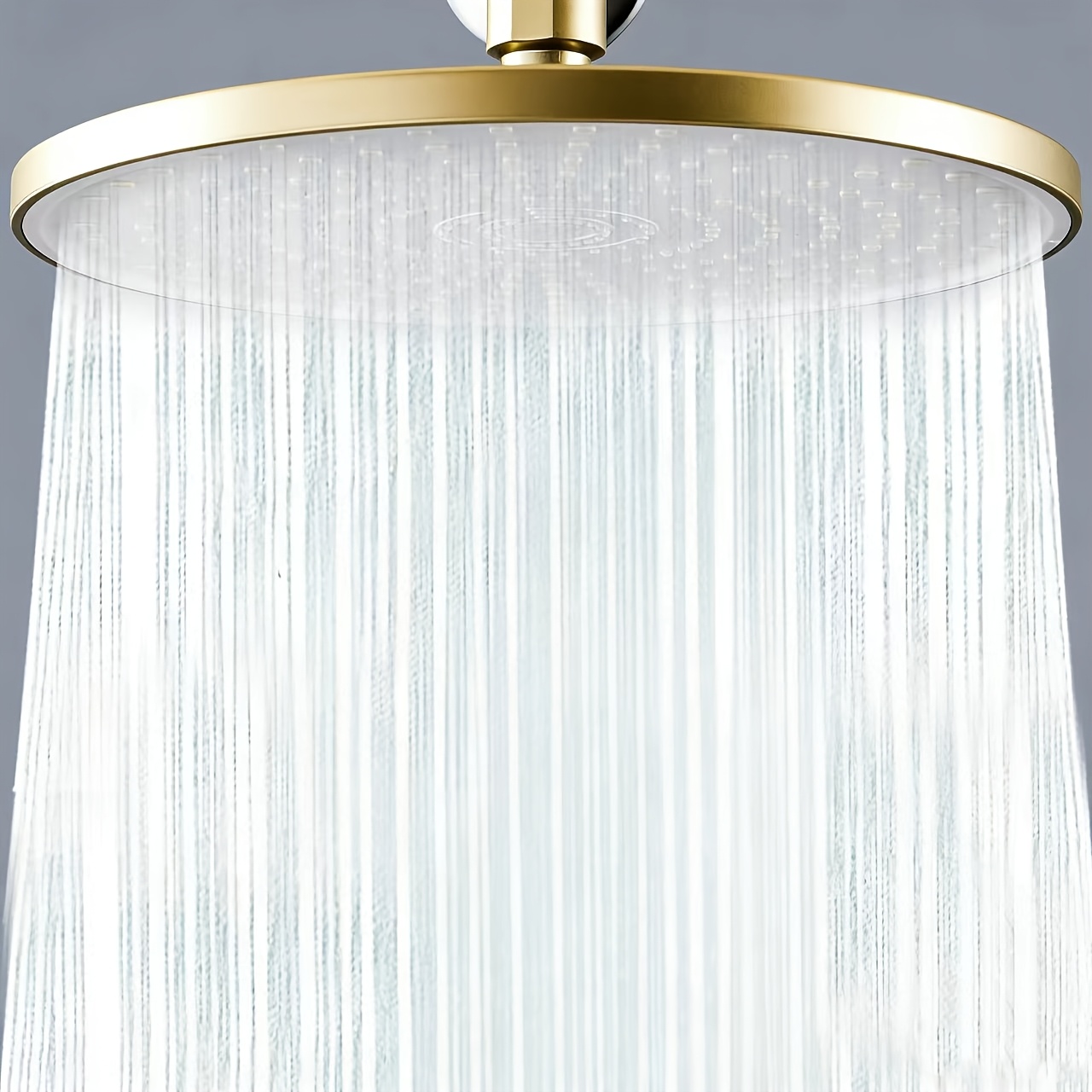 Premium 9-Inch Circular Shower Head, High-Pressure Rain Shower