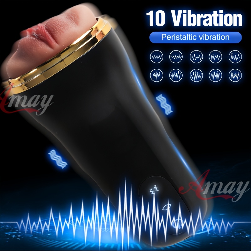 Romantic Valentine'S Day Gift- Simulation Electric Plane Cup, Crotch Self-Therapy, TPE Material Cannon Pocket Cat, Soft And Comfortable Material, with 3D Realistic Textured Vaginal Toy, Male Adult Self-Therapy Electric Toy