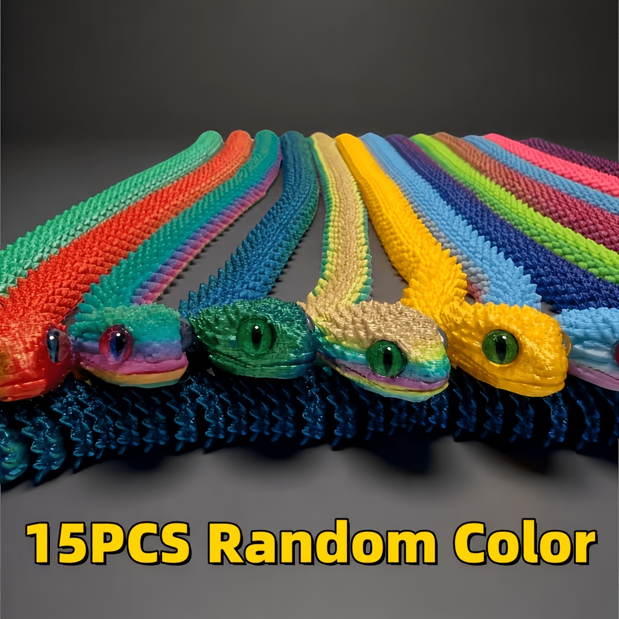 TEMU 15pcs 3d Printed Creative -shaped Statue Ornaments, Fun Tabletop Decorations, Suitable For Home Party Decorations, Outdoor Parties, And Unique
