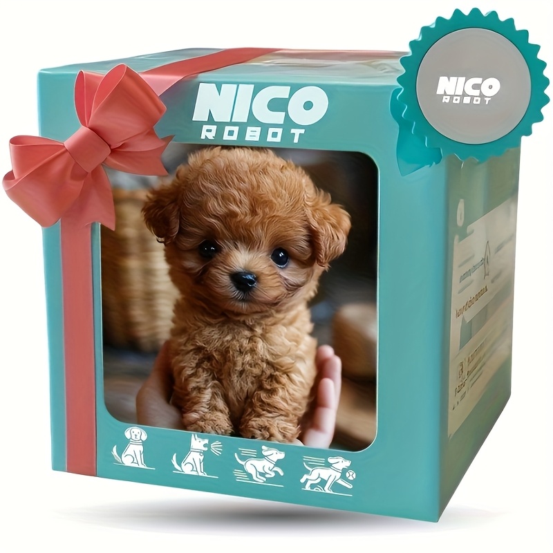 My Robot Puppy, with Movements And Sounds, Robot Pets, Gift, with Box, Without Battery