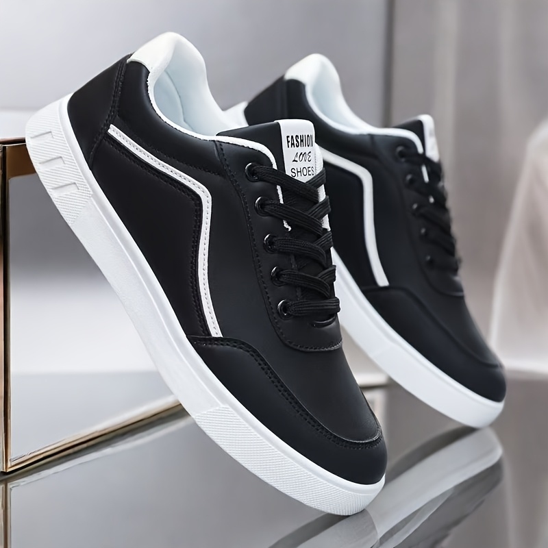 zapatos de moda para hombre de skateboarding, resistente y