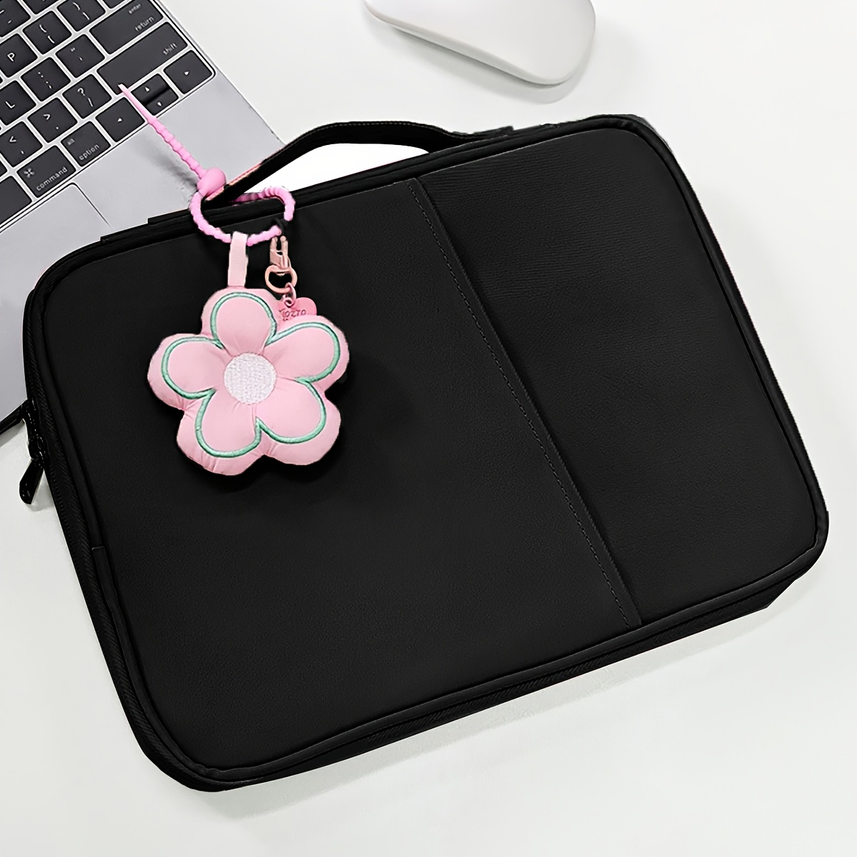 TEMU 1pc Tablet Bag, Suitable For Various Laptop Bags. A Simple And Stylish Storage Pouch, A Portable Tablet Storage Bag Ideal For Business, Office,