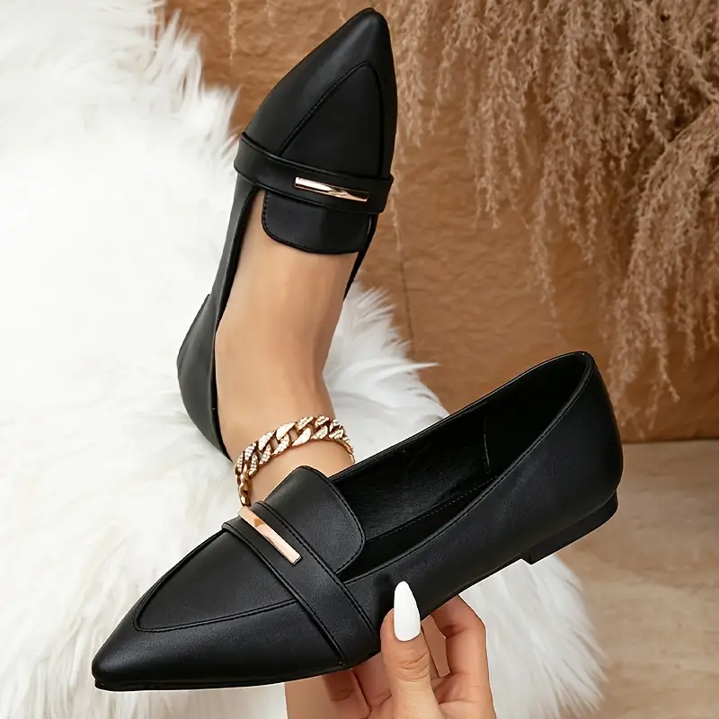 ladies black dress flats Womens Flats, Shoes Package Includes LifeStride Women's Aliza Flat |
