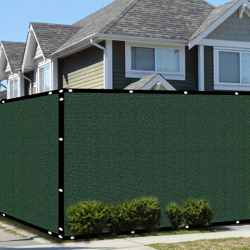 6 x 50 privacy screen outdoor backyard sunshade windshield fence privacy fence screen outdoor windscreen covered privacy screen suitable for backyard zip tie included details 9