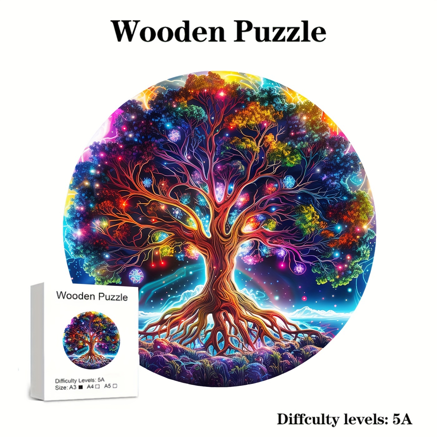 Wooden Puzzle - Tree of life