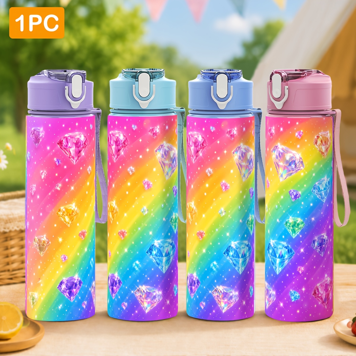 water bottles girls sold on Temu United States