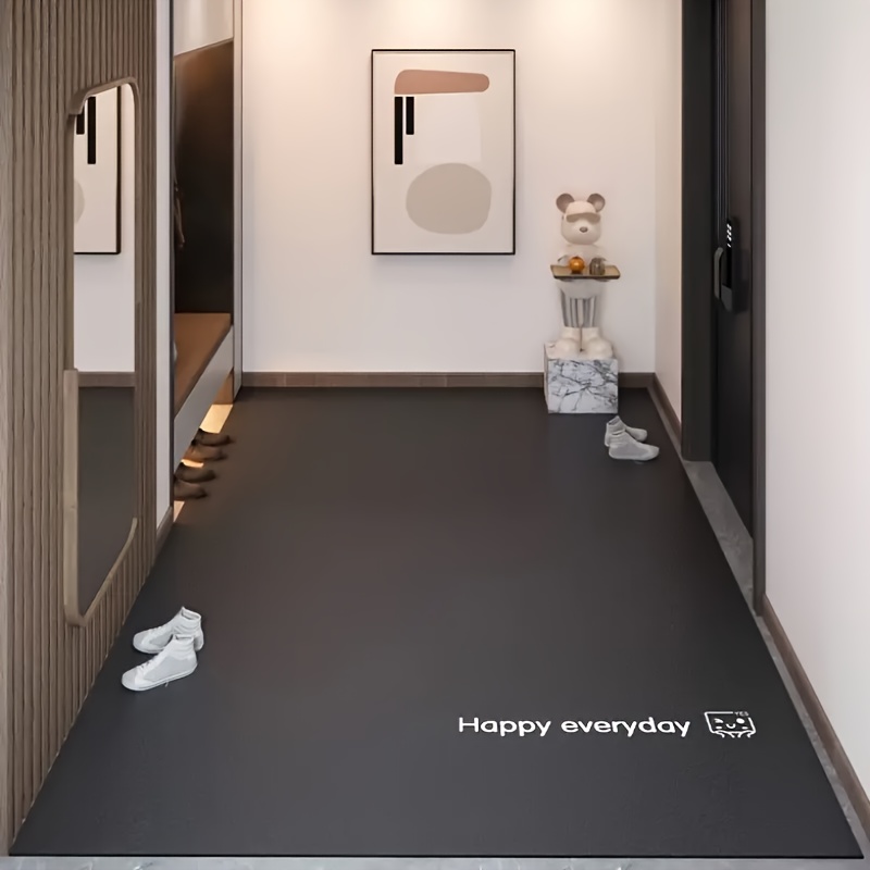 Large Absorbent Diatomaceous Earth Floor Mat, Absorbent And Quick-drying Kitchen Floor Rug, Non-slip And Soft Entrance Doormat, For Bedroom Room, Supplies, Home Decor, Entryway, Doormat, Absorbent