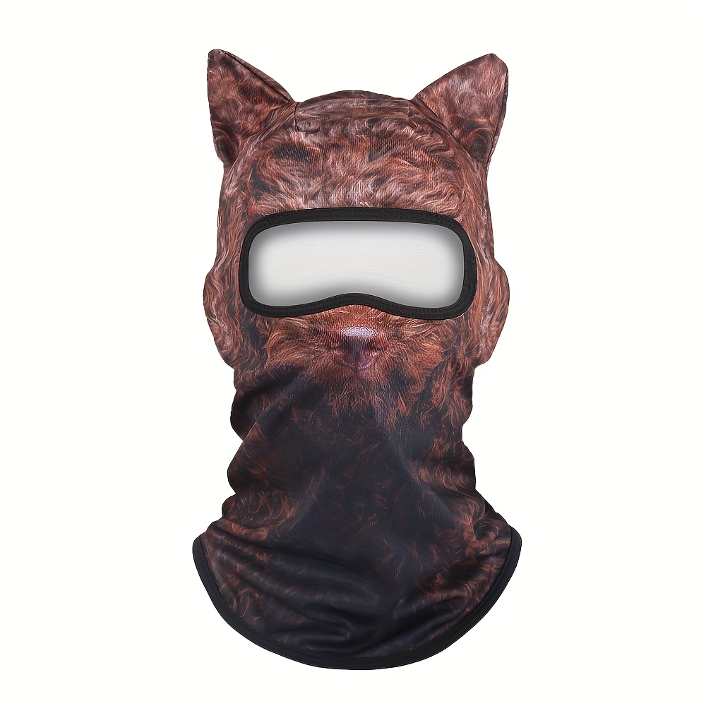 Winter Windproof Thermal Face Mask & Neck Warmer, Multi-Color