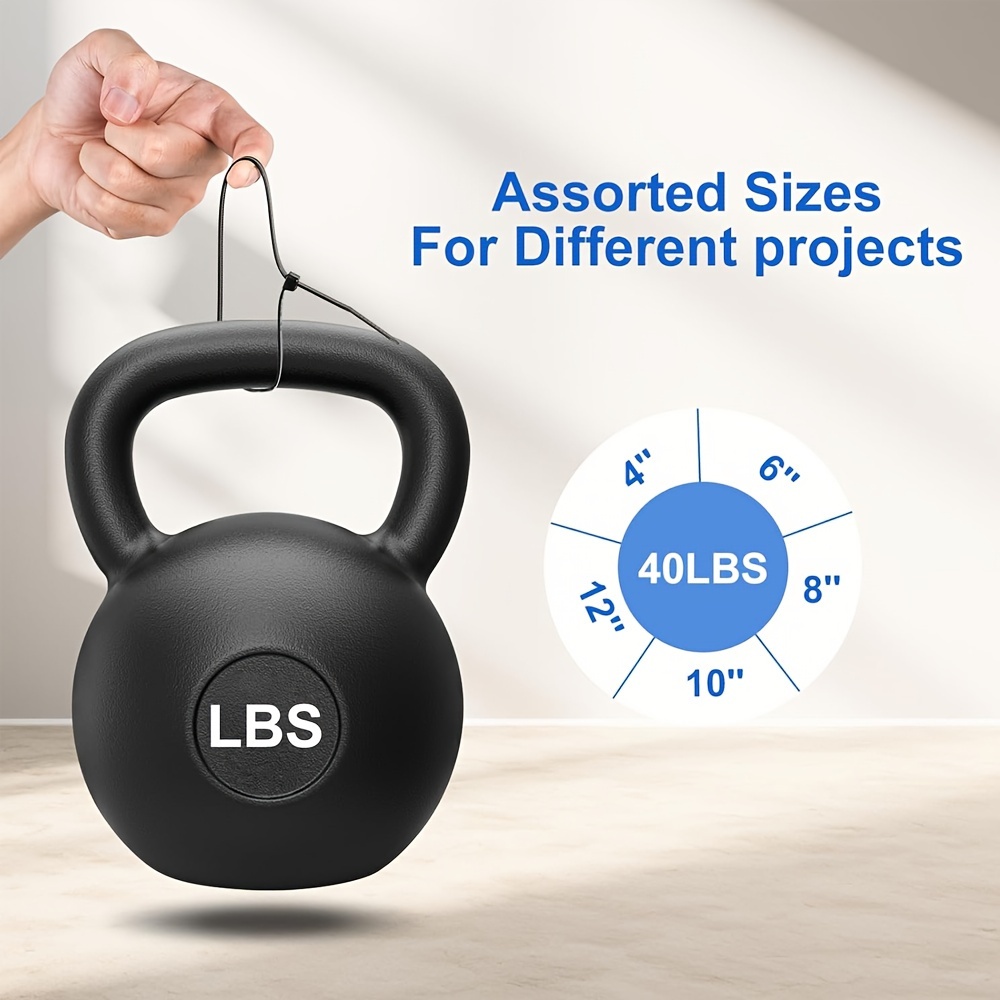 100-Pack Heavy Duty Cable Ties Set, Nylon Zip Tie Straps with Water-Resistant, Non-slip, Break Resistant Features for Home, Office, and Industrial Cable Management