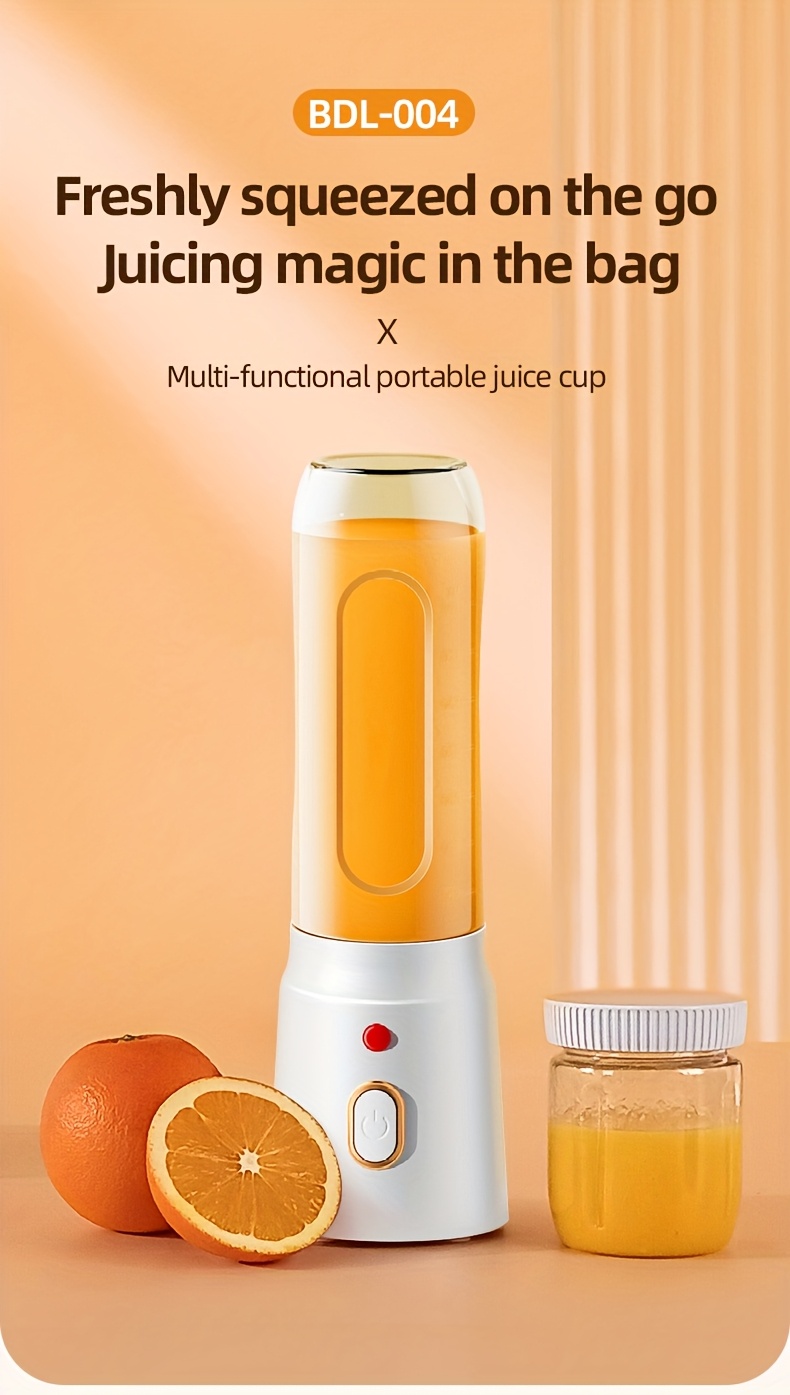 collection of a 13 4 oz portable dual cup blender versatile for fruits and vegetables featuring a 6 blade gift juice container kitchen tools details 0