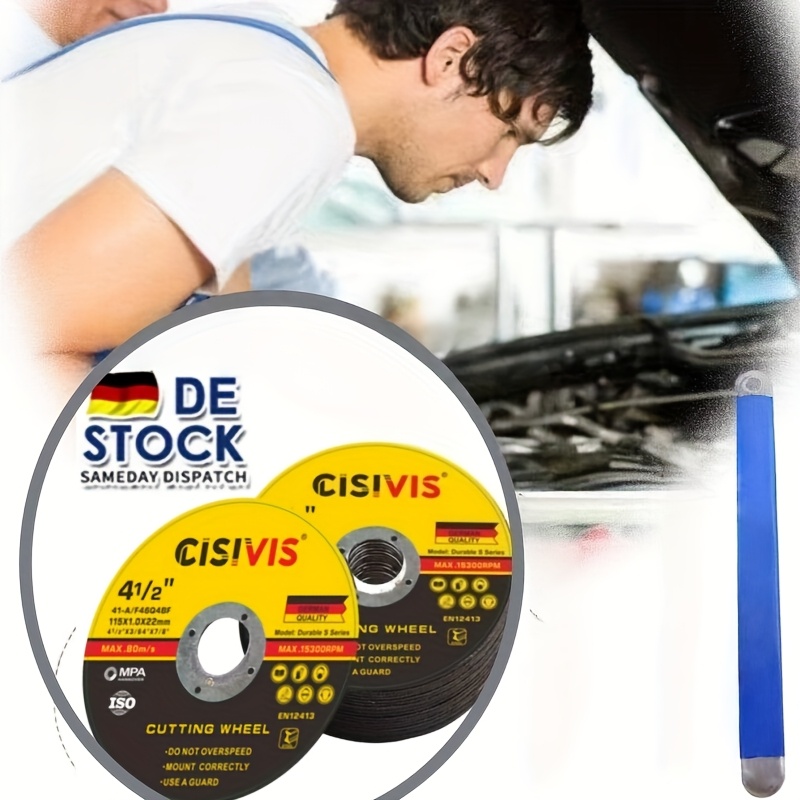 E-shop 50er-Pack Trennscheiben, 125 mm x 1 mm, für Metallschleifen DE Lagerbestand