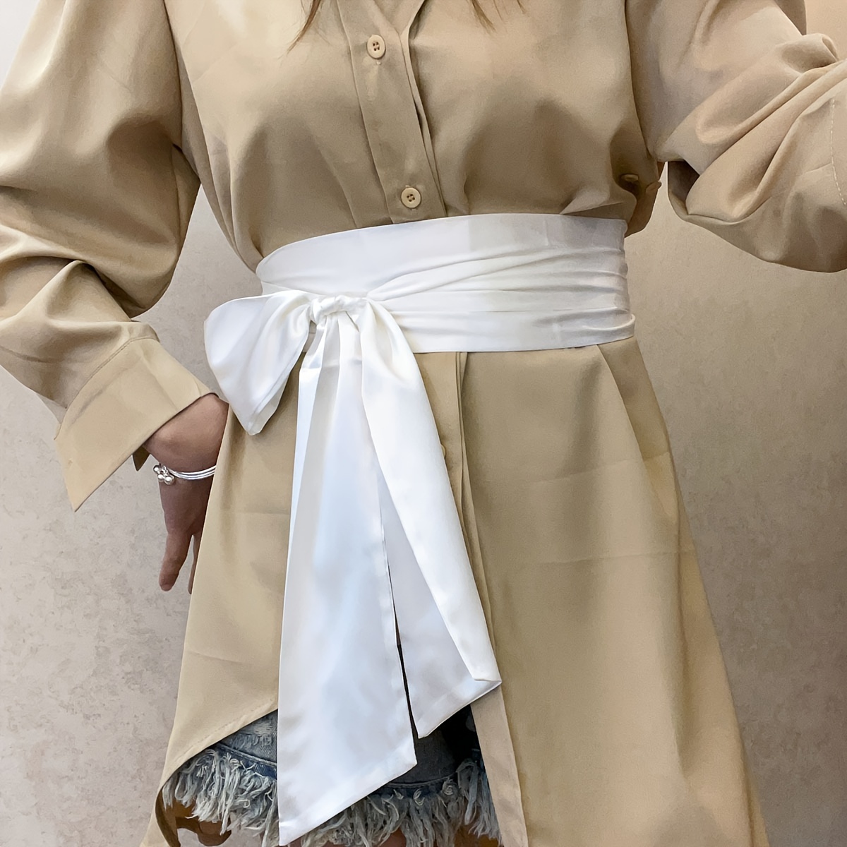 long white spaghetti strap dress Peninsula Dress