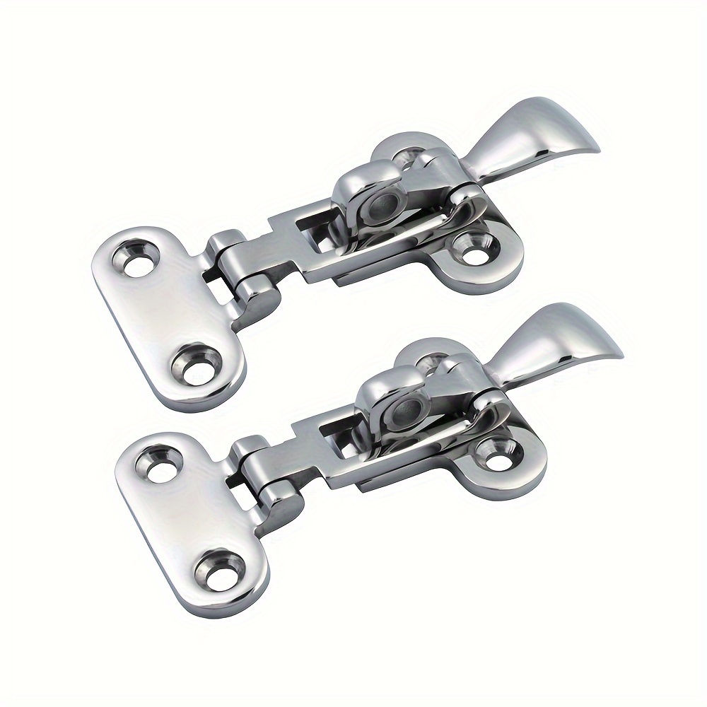 

2pcs 316 Stainless Steel Boat Latch Hatches Deck Hinge For Kayak, Rvs, Yacht