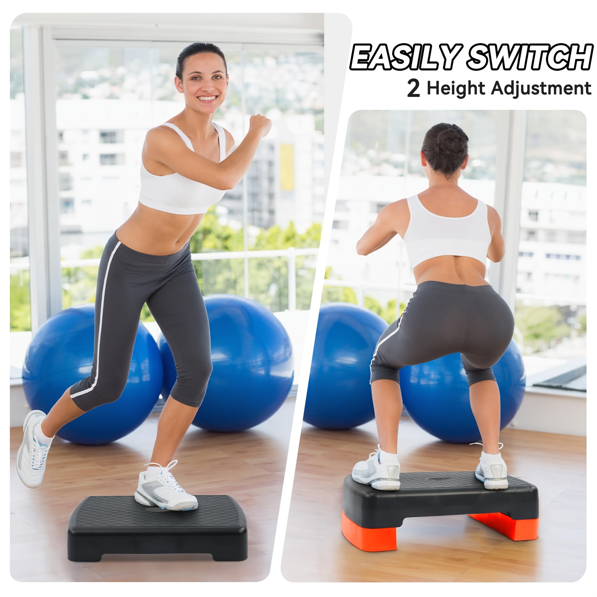 Step Platform Step Up Workout At Home Workout Aerobic Exercise