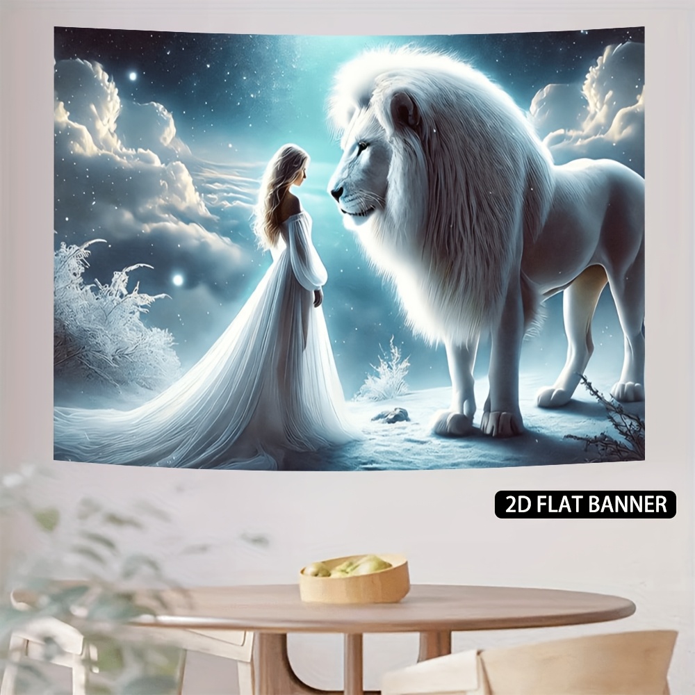 Fairy Tale Lion Backdrop with Lion Theme