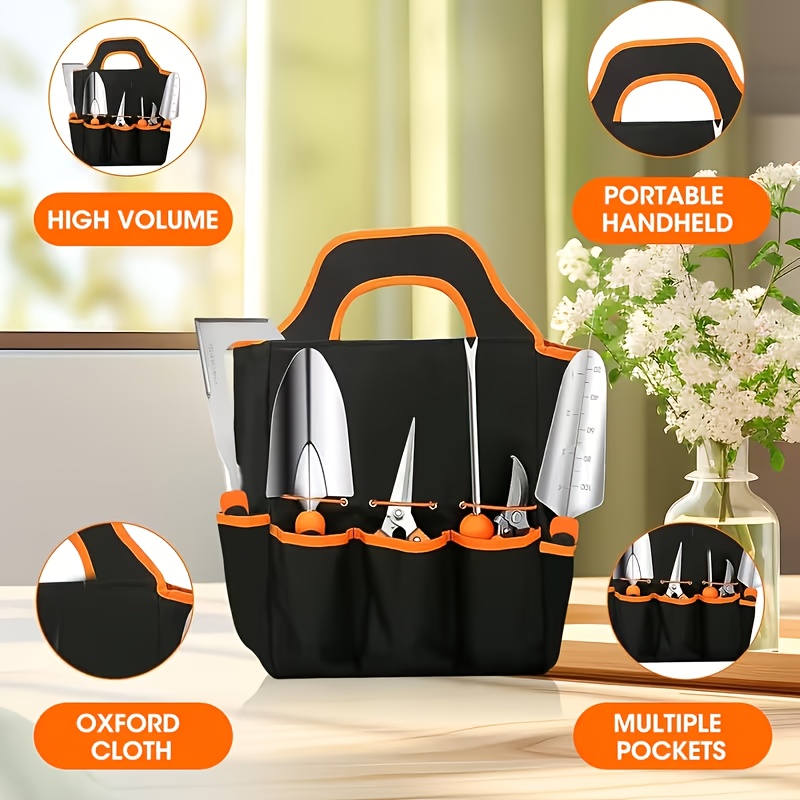 Image of A Set Of Garden Tools, 10pcs Heavy-duty Gardening Tool Set, Used For Gardening Work, Suitable As A Gift For Men And Women