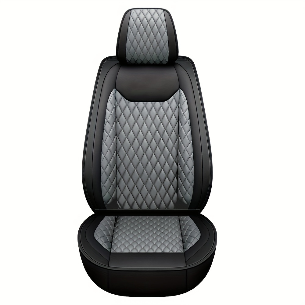 TEMU Seat Covers Fit For 2009-2022 1500 -2022 2500/3500hd Pickup Waterproof Pu Leather Full Set Seat Covers Crew Cab, 5pcs Full Set