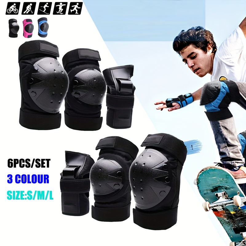 7 Unids/set Conjunto De Equipo De Protección De Patinaje - Temu