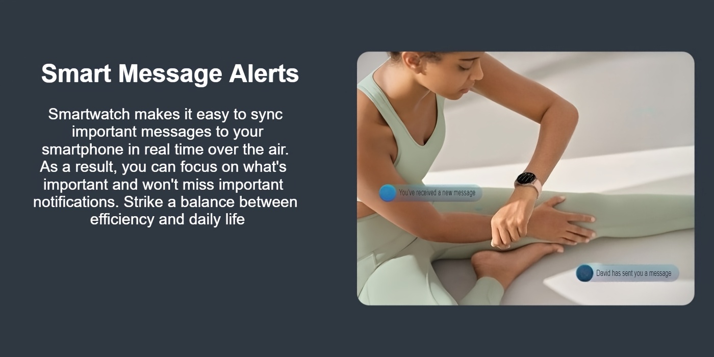 Montre Connectée pour Hommes et Femmes - Répond/Appelle, Suivi de Fitness avec 100+ Sports, Moniteur du Sommeil, Montre Intelligente Sans Fil, Horloge Électronique Sportive Course à Pieds, Compteur Pascal, Cadeau Idéal Parents Amis