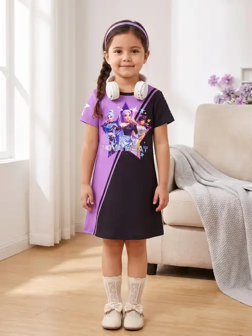 childrens t shirt dress How to Sew a Summer Sundress from Two T-Shirts Beginner Sizes and Fabric Quantity Marleylilly Kids | Personalized Pocket