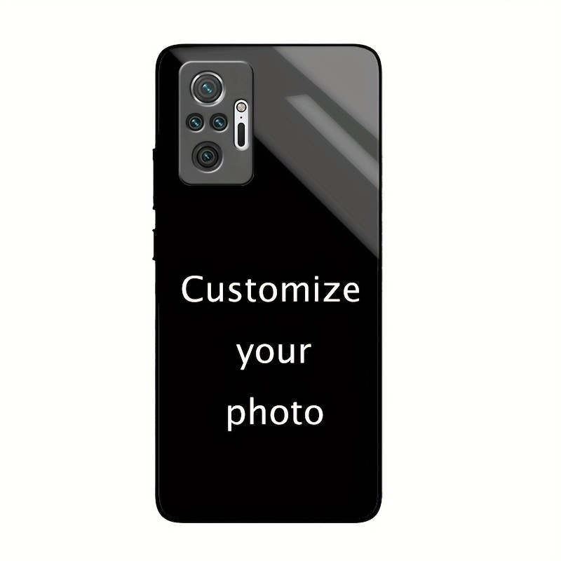 TEMU Custodia per telefono - Custodia personalizzata per Xiaomi Redmi Note 10S//10Lite/10T/9A/9I/8T, motivo con foto selfie di con animali domestici