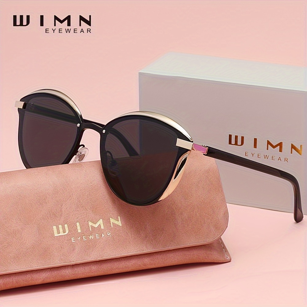 

Wimn Cat Eye Fashion Glasses Women Polarized Fashion Ladies Female Vintage Shades For Driving Travel