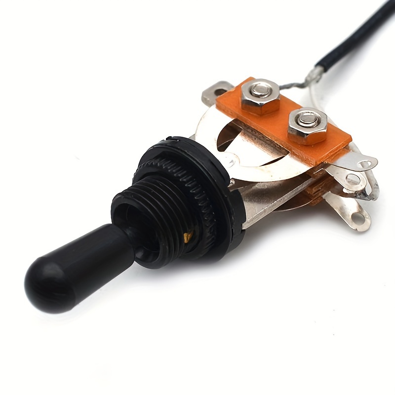 Guitar Wiring Harness 3 Pickups 1V1T A500K Push Pull & B500K Big Pots 3 Way Toggle Switch With 6.35 Output Jack