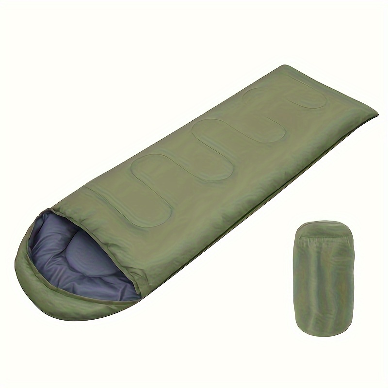 

Compact, Zippered Sleeping Bag For Solo Camping: Suitable For Spring, Autumn, And - 0-19°f Temperature Range