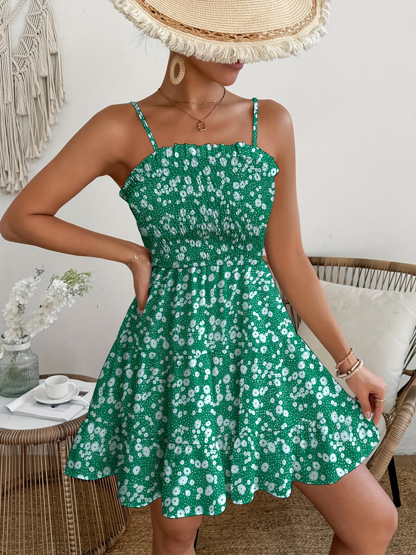 green emerald velvet dress Daisy Midi Dress