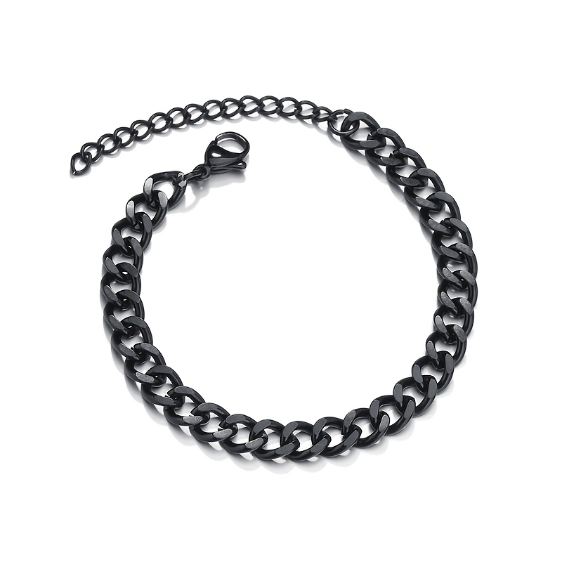 Unisex Black Binding Ankle Chain, Daily Wear Accessory