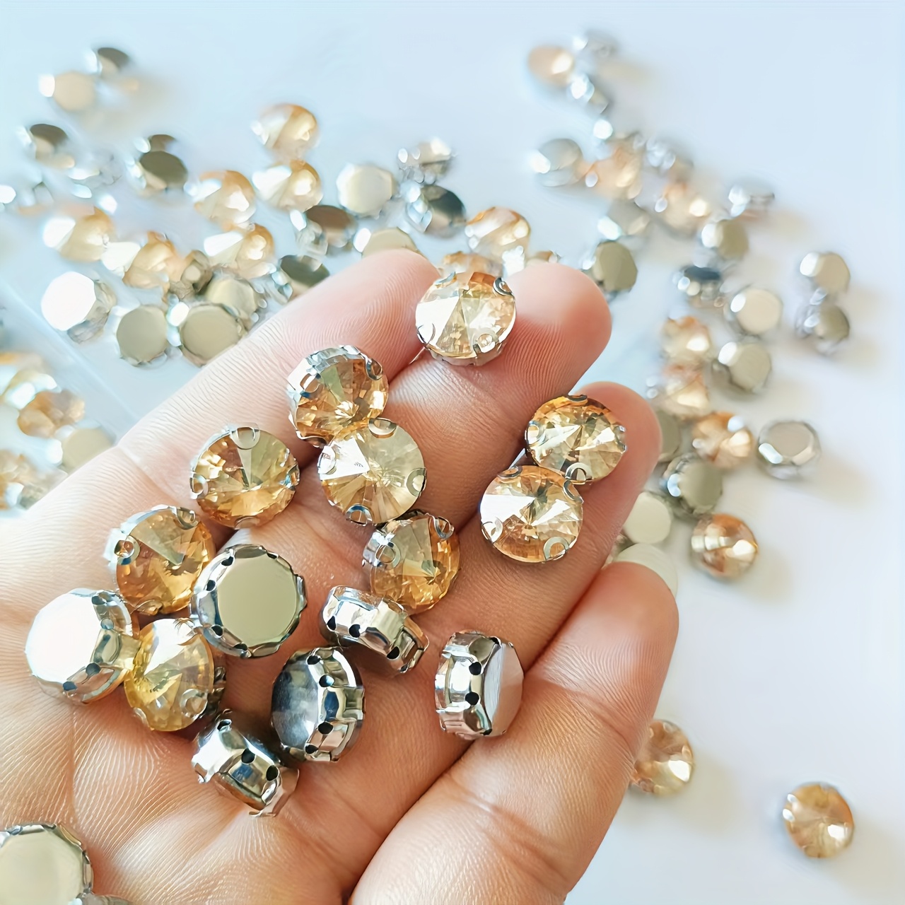 rhinestone beads for dresses Shop Lana Rhinestones Bodice Applique  KikiTextiles