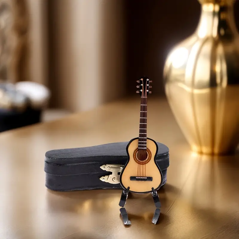 Modèle De Guitare électrique Miniature, Ornement De Guitare En Bois Pour Decorations De Fete Danniversaire Denfants Modèle De Guitare électrique Miniature, Ornement De Guitare En Bois Pour Decorations De Fete Danniversaire Denfants