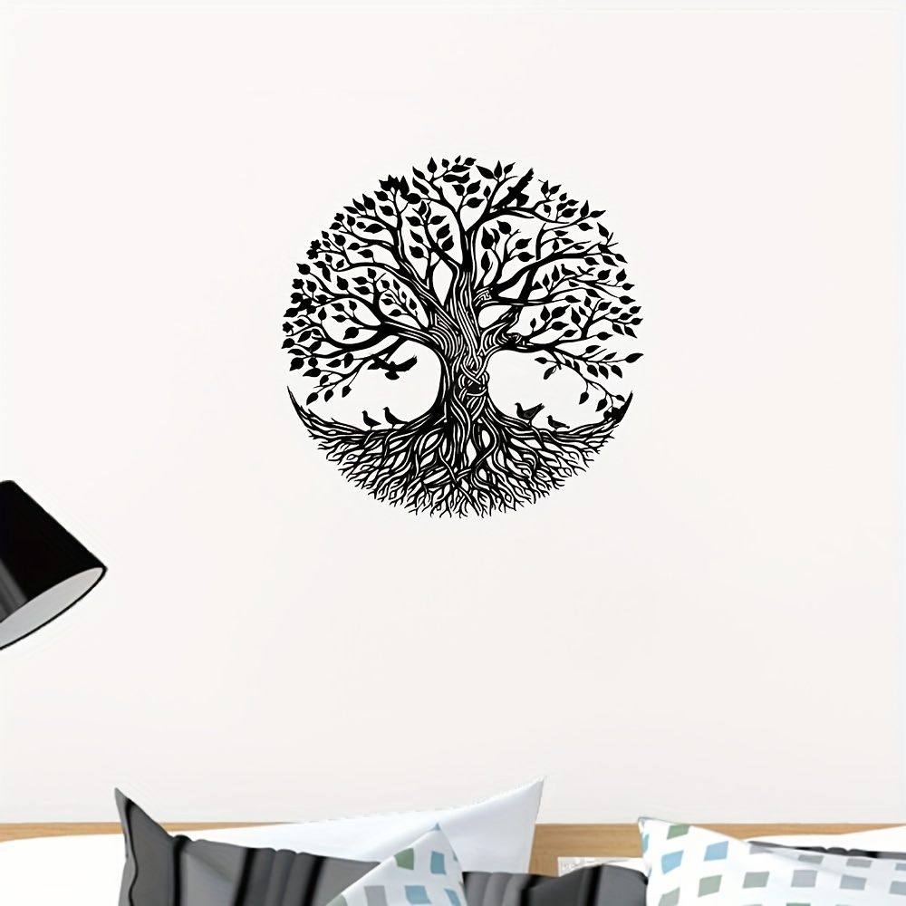 

1 Piece Of Tree Of Life Wall Decor, Featuring Metal Art, Suitable For Large , Perfect As A Gift, And Easy To , Measuring 15.7 Inches By 15.7 Inches.