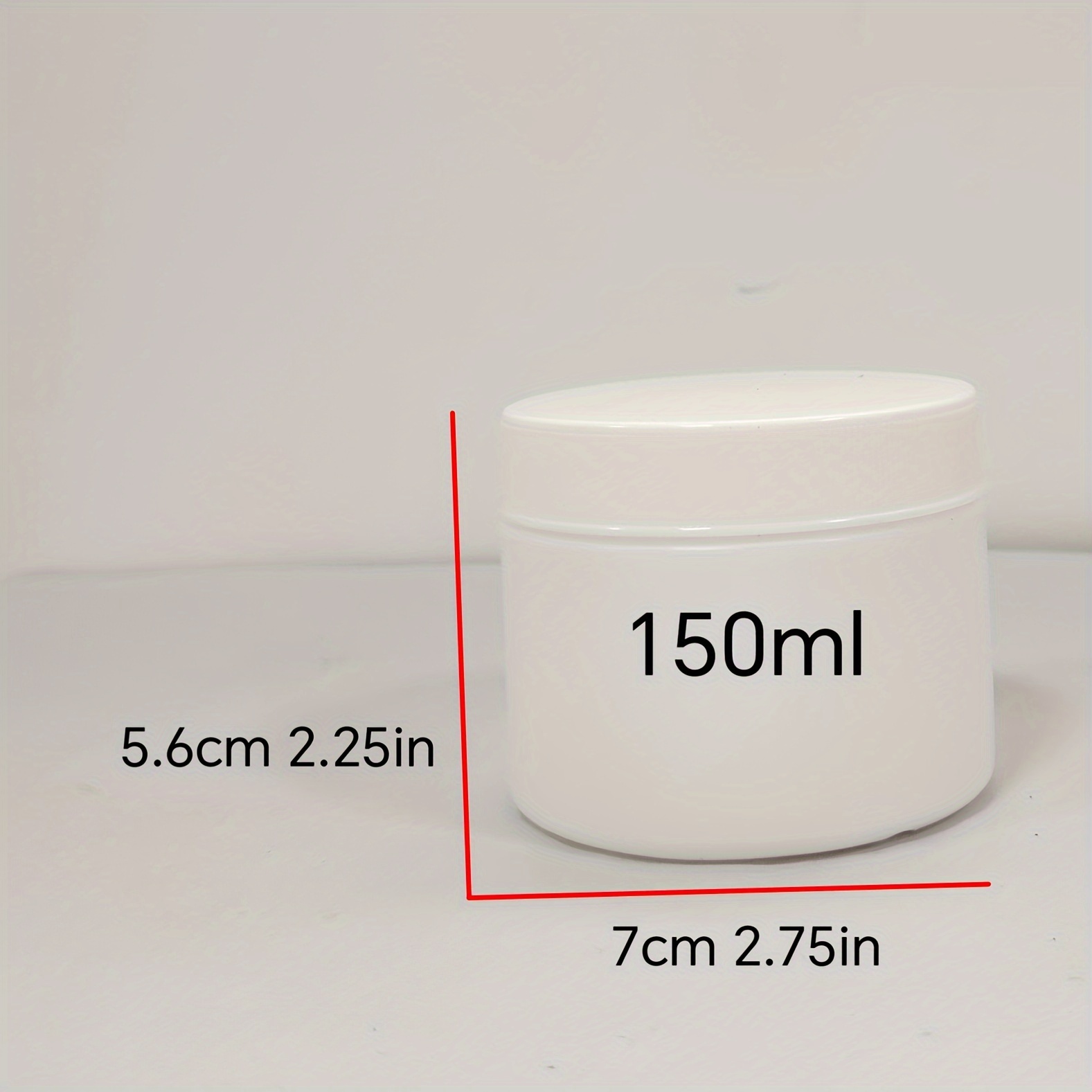 Large Capacity White Storage Bottle - Durable Hdpe Material, Leak-proof Seal, Portable Design For Hair Conditioner, Cleansing Creams, Snacks & Meds