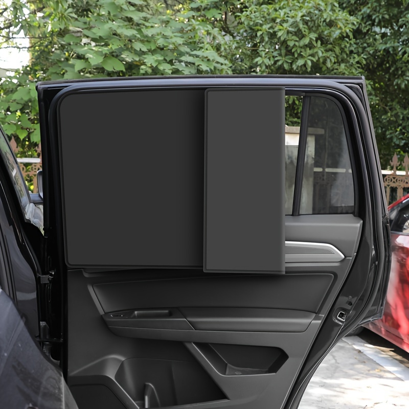 

2pc New Summer Sunshade, Fully Blackout Magnetic Car, Sunshade Magnetic Type, Opaque Car Sunshade