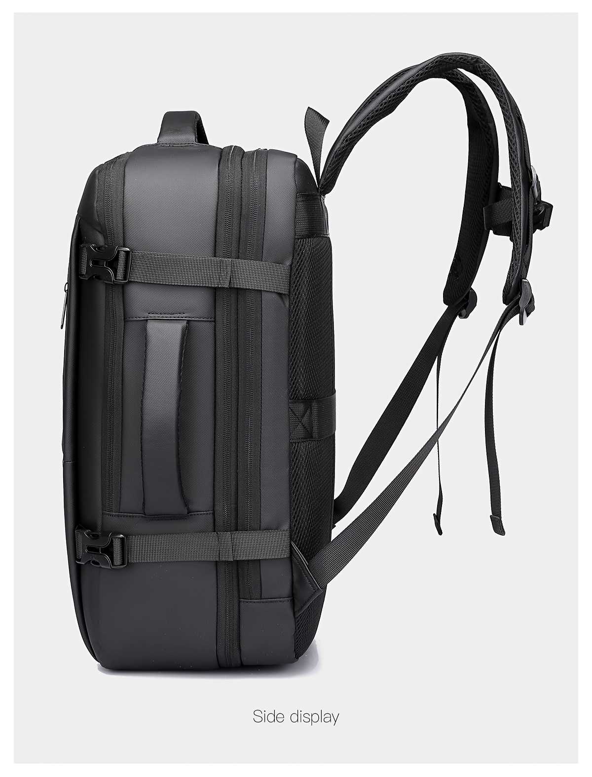 Mochila unisex WEIXIER, bolsa de viaje, bolso de mano, mochila unisex, bolsa para portátil, gran capacidad, función deportiva, mochila abierta a 180°, bolsa de equipaje para fines de semana, bolsa de negocios, bolsa de viaje de negocios, mochila escolar, expansible, compartimento independiente para computadora, adecuada para viajes escolares y de negocios, regalo para amigos y familiares.