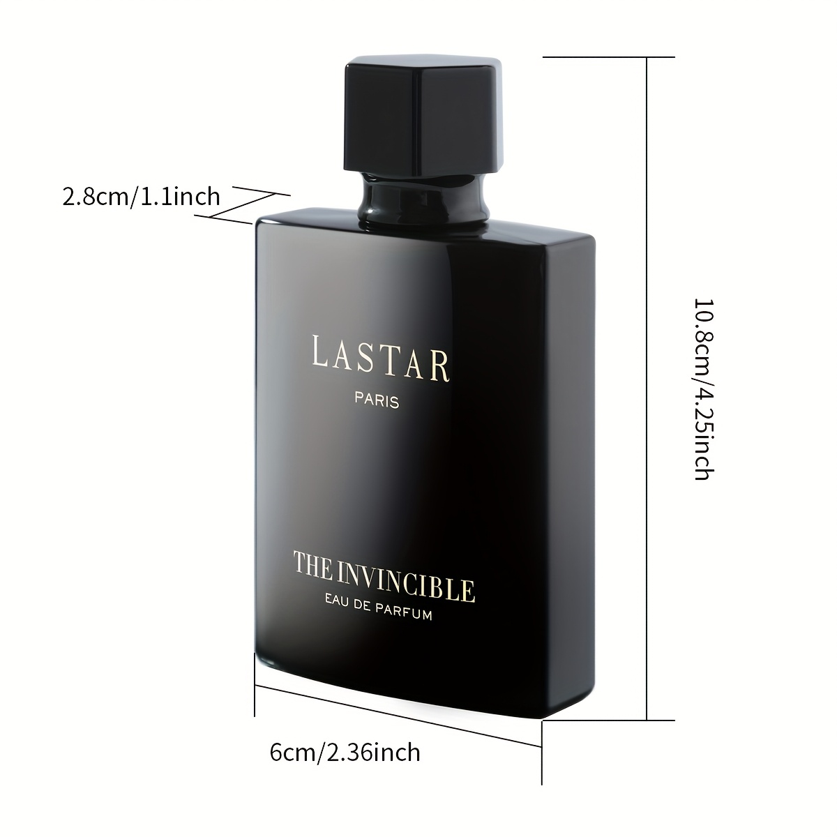 LASTAR Black Classic Pheromone Perfume for Women & Men - Long-Lasting Woody Scent with Violet Leaf, Sandalwood & Musk, Elegant Black Luxury Gift Box, Unisex Cologne for Dating & Special Occasions, Holiday Surprise Gift for Wife, Girlfriend - Image 4