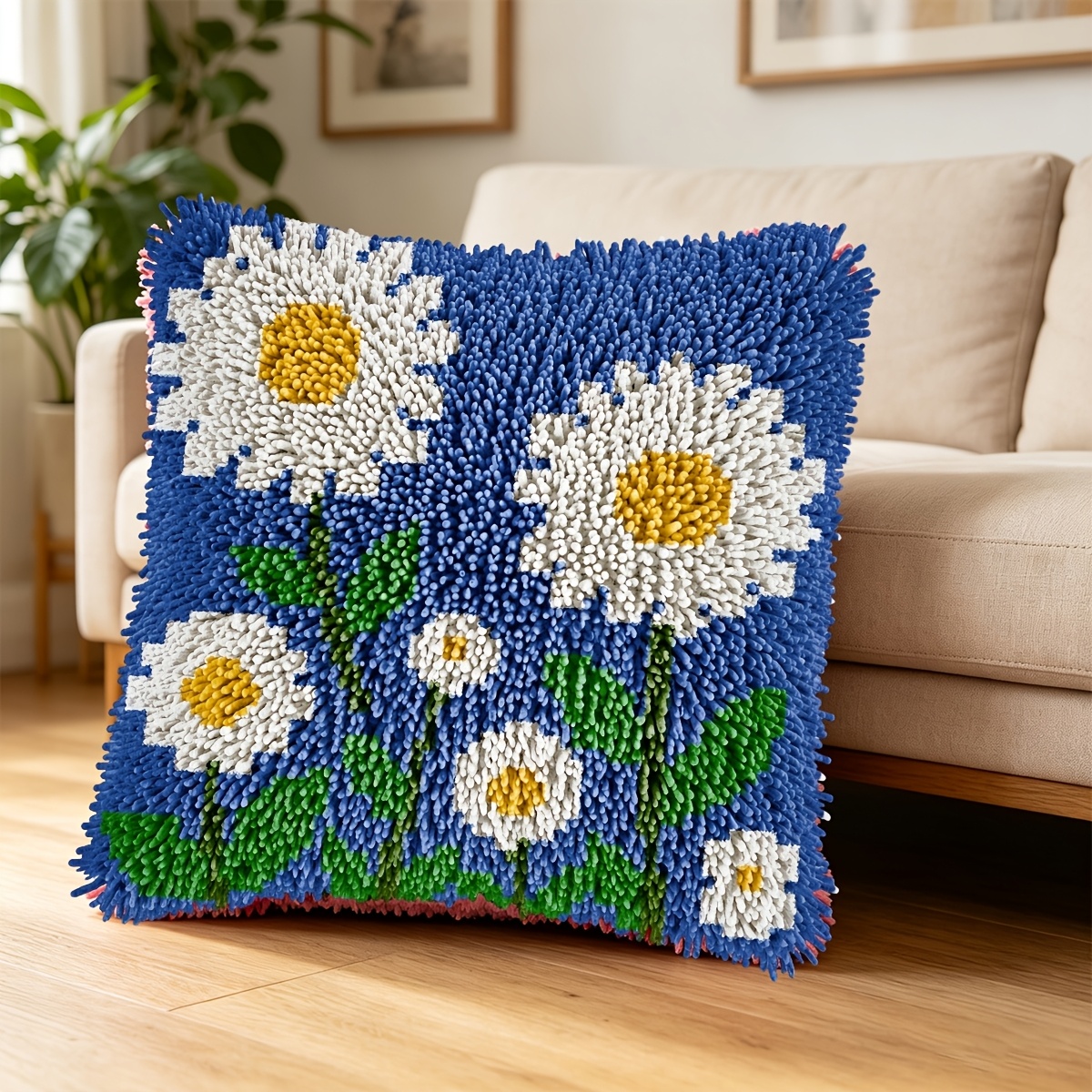 Adult Hook Lock Kit with Beautiful Daisy Pattern for DIY Projects