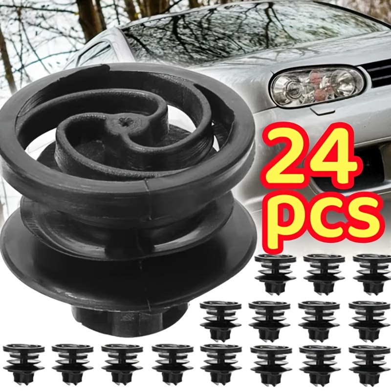 TEMU 24pcs Car Door Panel Trim Clip Set, Used For Securing Automotive Interior Trim, For Vw Golf Mk4, B5, Jetta Bora And Other Models.