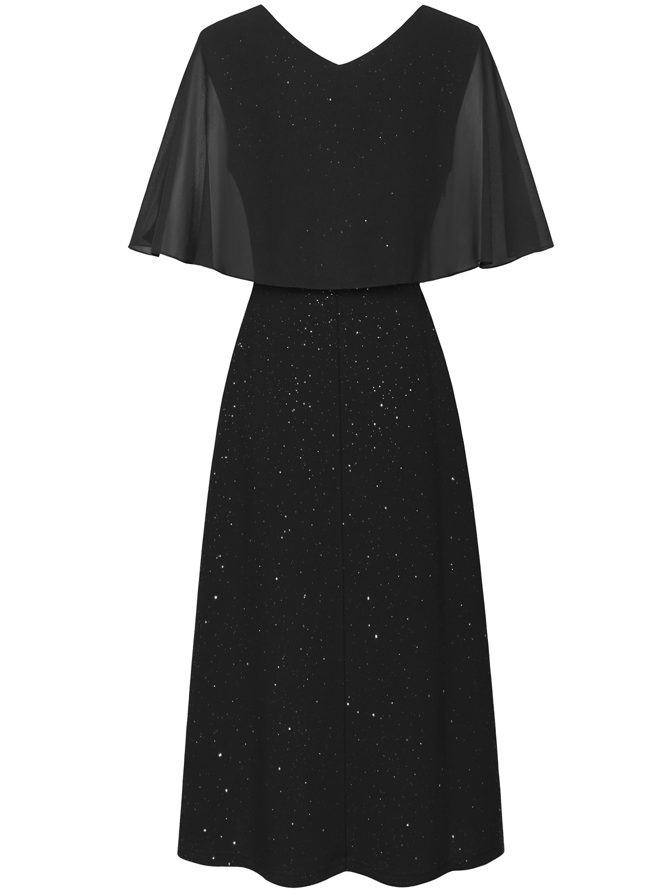 sachin and babi light blue dress womens wedding guest cape dress cocktail party formal