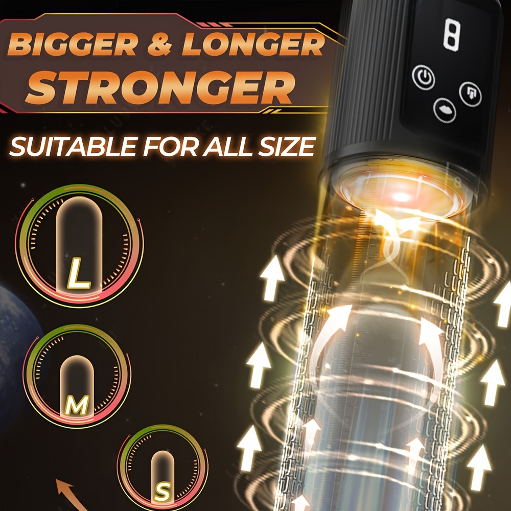 Automatic Male Penis Masturbator with 9 Suction Settings