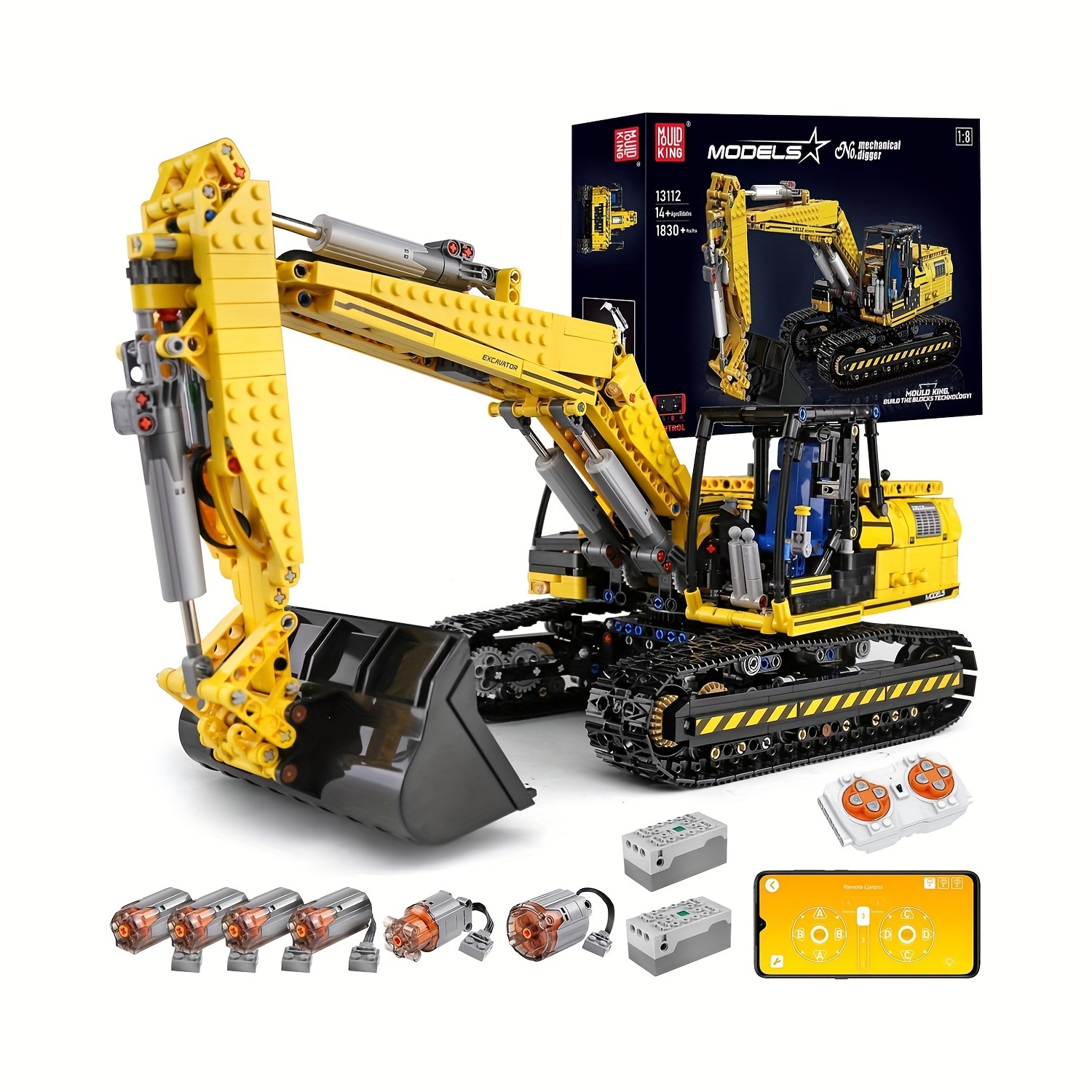 

Excavator Electric Version Set 1830+