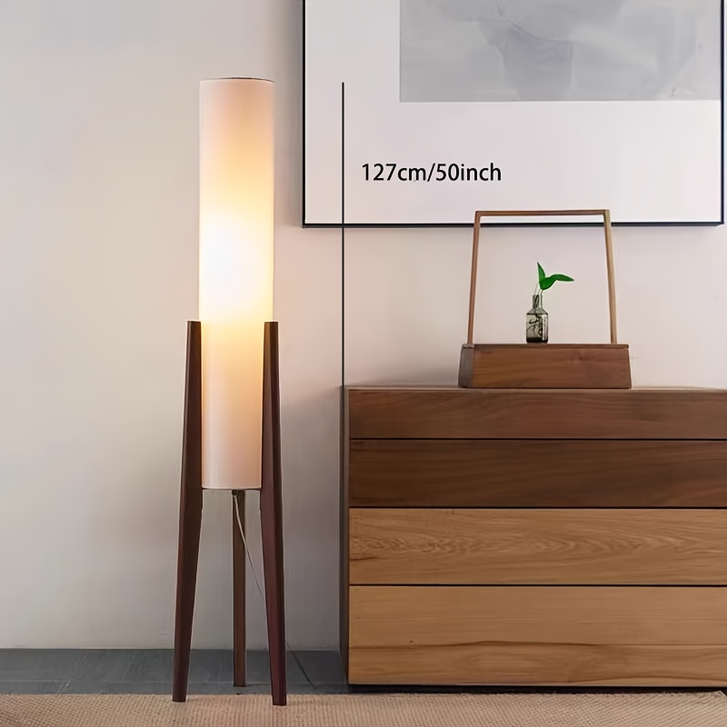 Japanese Wabi-Sabi Zen Floor Lamp | Retro Neo-Chinese Style for Living Room, Sofa, Bedroom & Headboard