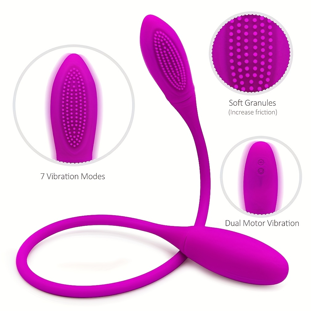 1pc   2-in-1 klitoris- & anal-g-spot-vibrationsgerät mit 7 frequenzmodi, usb-wiederaufladbar, lithiumbatterie, anfängerfreundliches sexspielzeug für paddles, klitoris-therapiegerät | vibrationsgerät | usb-wiederaufladbares gerät Produktdetails 0