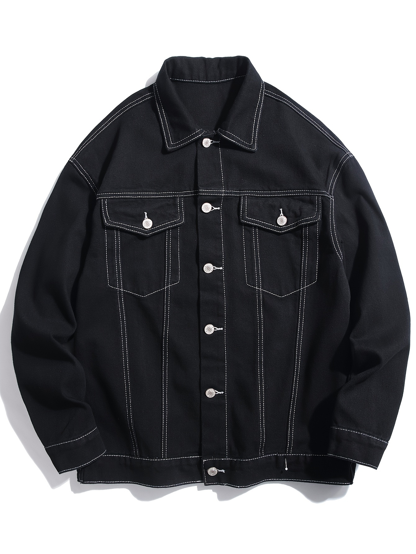 ◇RONRON◇ TORCHON LACE BLOUSON ZIP UP DENIM JACKET BLACK TORCHON LACE BLOUSON ZIP UP DENIM JACKET BLACK - RONRON 론론