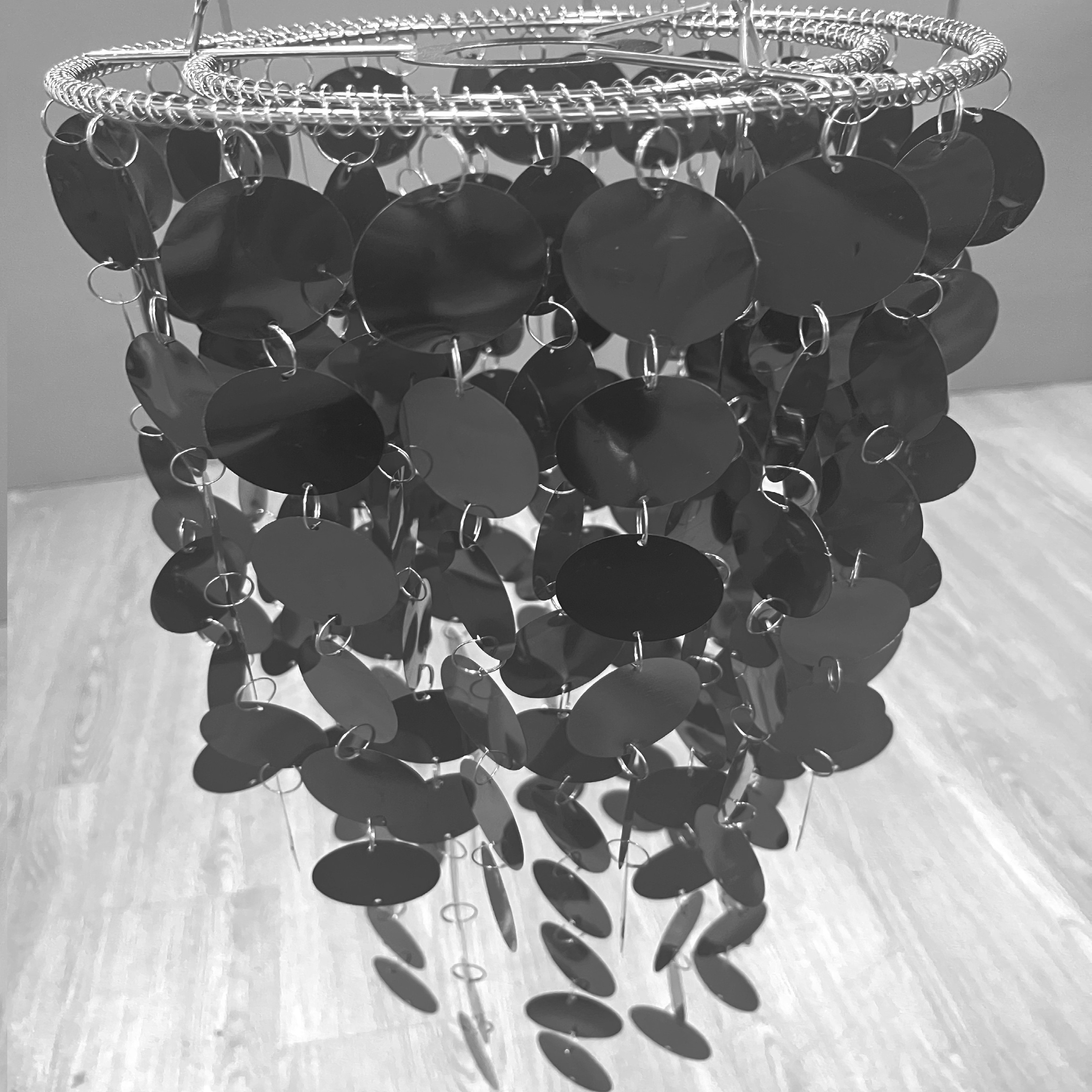 vectolum chandelier with colorful   no wiring required ideal for birthday bachelor party decorations versatile   for valentines day graduation events   vibrant chandelier plastic construction details 5