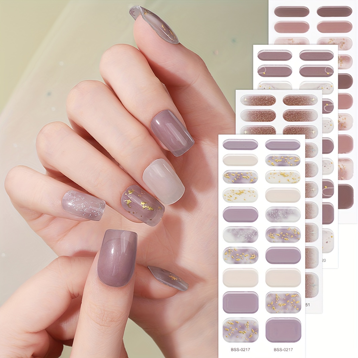 

80pcs & Gel Kit - -, -, Uv , Includes File For Application And Long-