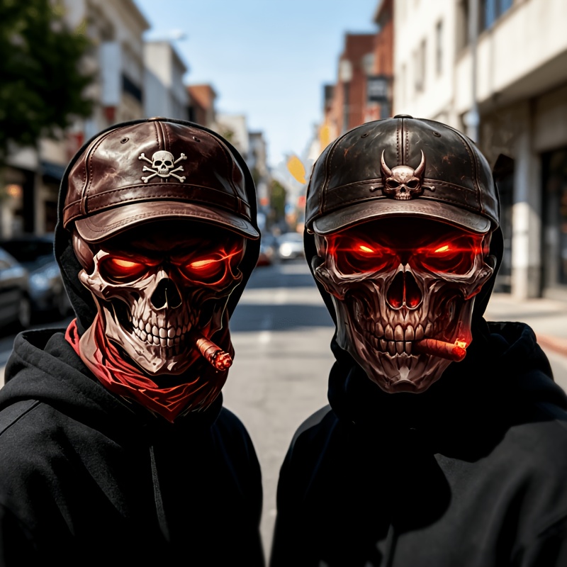 Cool Skull Costume Headpieces for Halloween