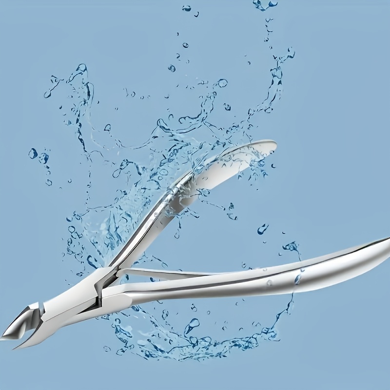 professional nail clipper nail salon and home nail care tool stainless steel cuticle scissors premium stainless steel nail clippers suitable for fingernail and toenail care and cuticle removal a manicure tool for men women and the elderly